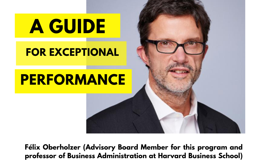 A Guide for Exceptional Performance – New Video